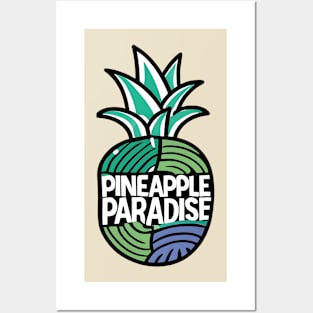 Pineapple Paradise Posters and Art
